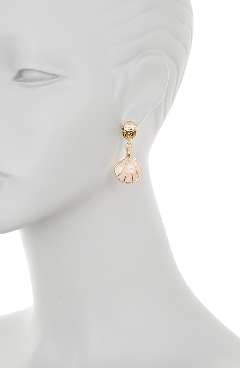 Inaya Shell Drop Earrings