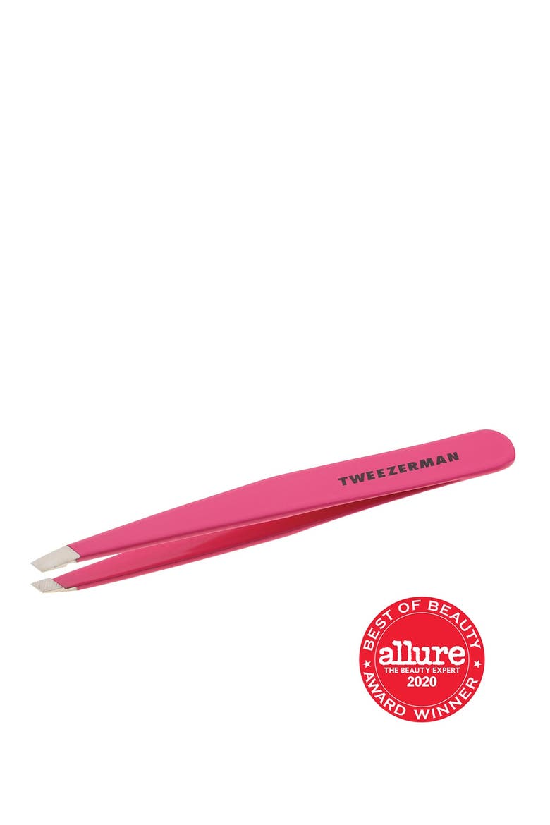Slant Tweezer, Alternate, color, PRETTY IN PINK