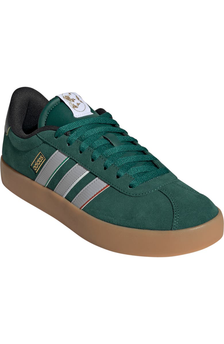 adidas VL Court 3.0 Sneaker, Main, color, Dark Green/ Grey / Ftwr White