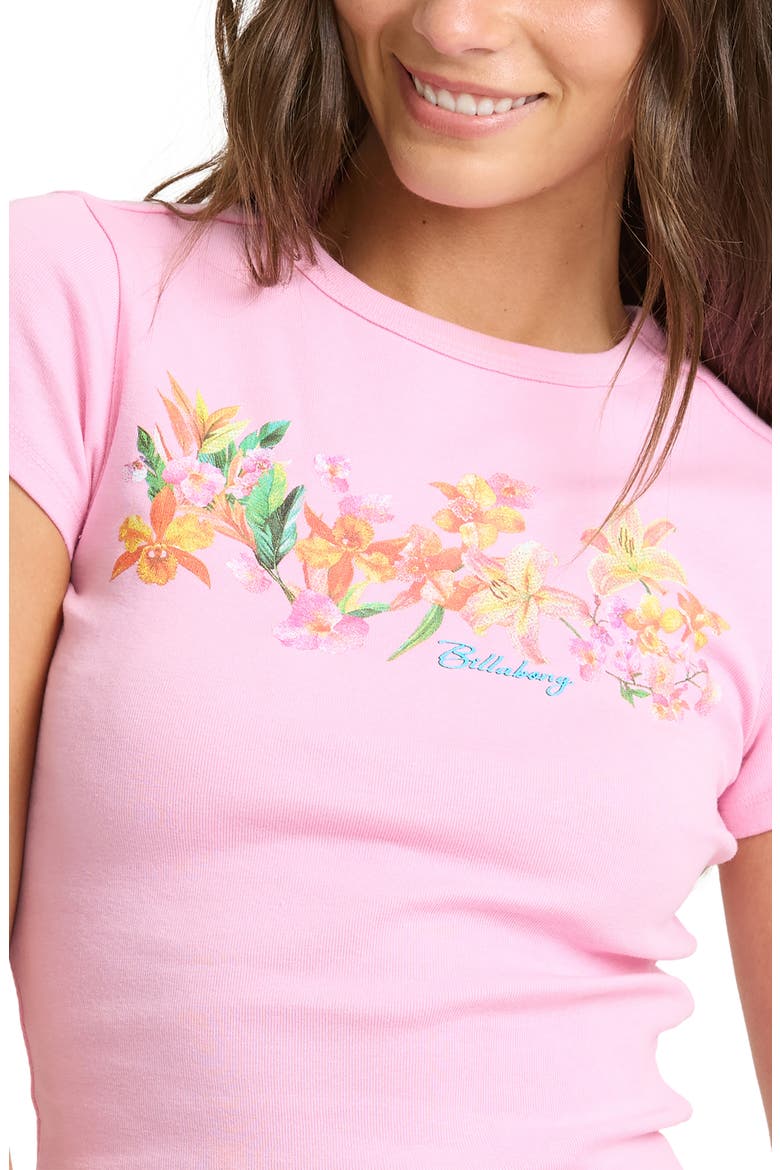 Wonderful Garden Graphic Cotton Crop T-Shirt, Alternate, color, PRISM PINK