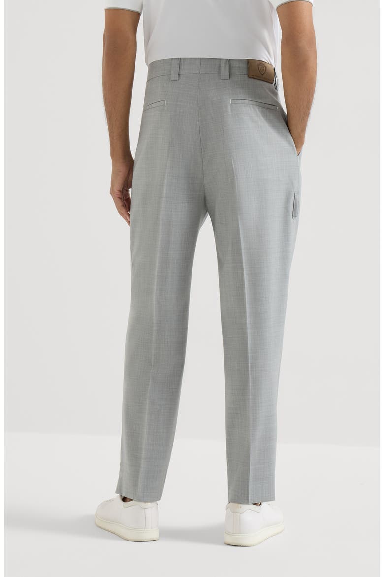 Trousers with tee holder, Alternate, color, Pearl