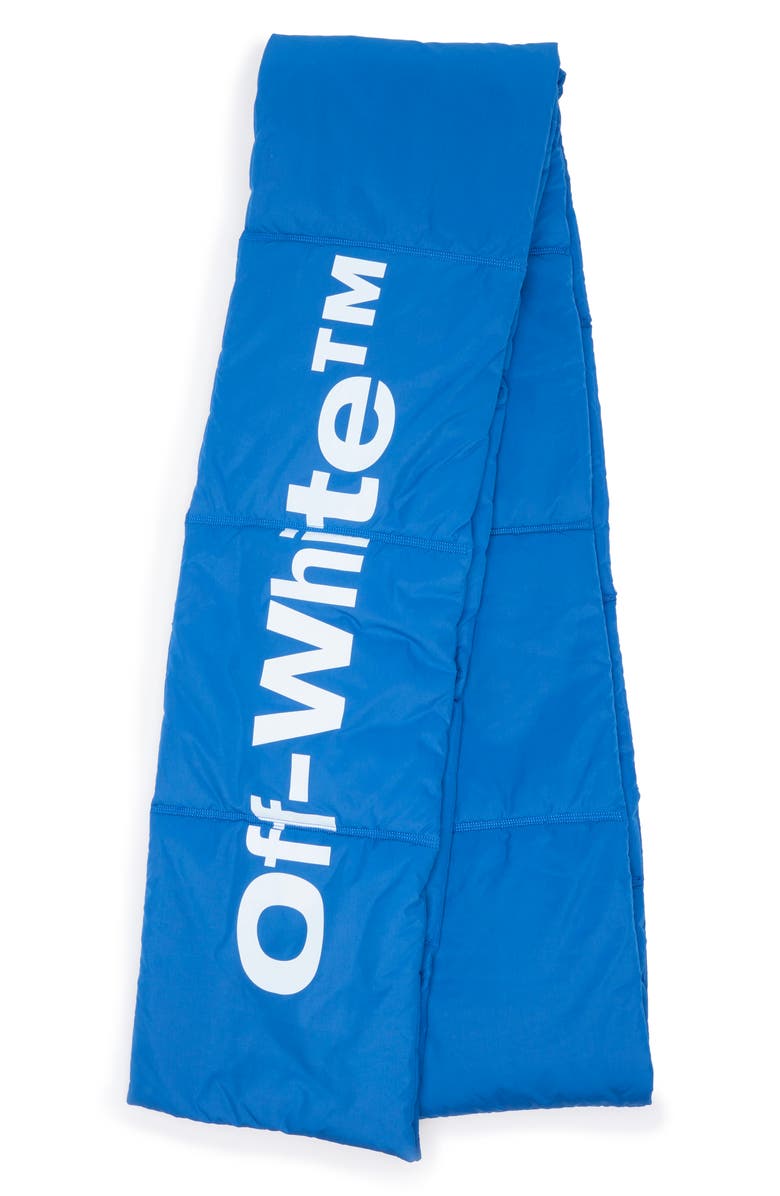 Off-White Bounce Maxi Ski Scarf, Alternate, color,