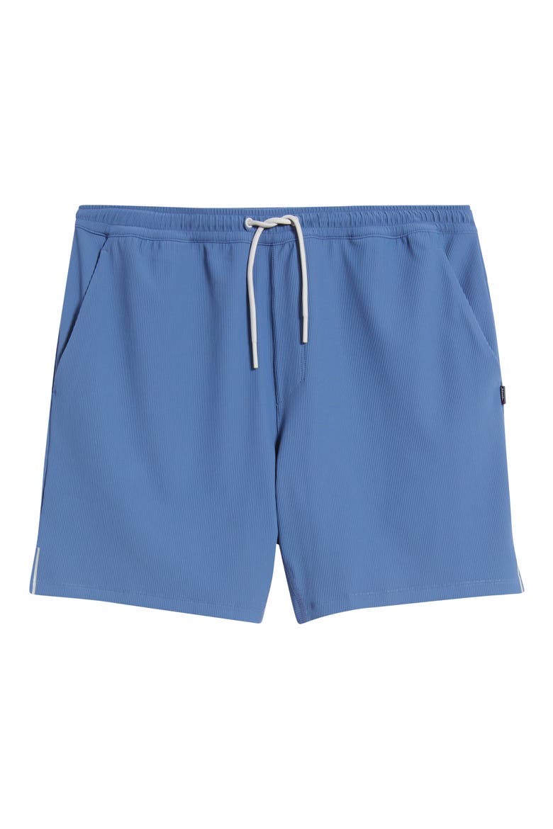 Jumpin Rib Lounge Shorts, Alternate, color, LAKE
