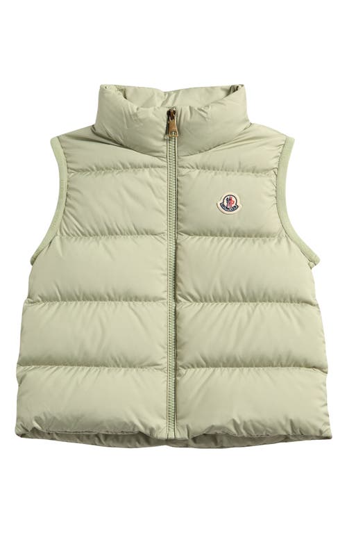 Moncler Kids' Prudence Down Puffer Vest In Green