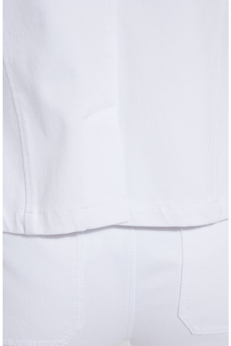 'Lyssentials Della Bracelet Sleeve Blazer, Alternate, color, WHITE