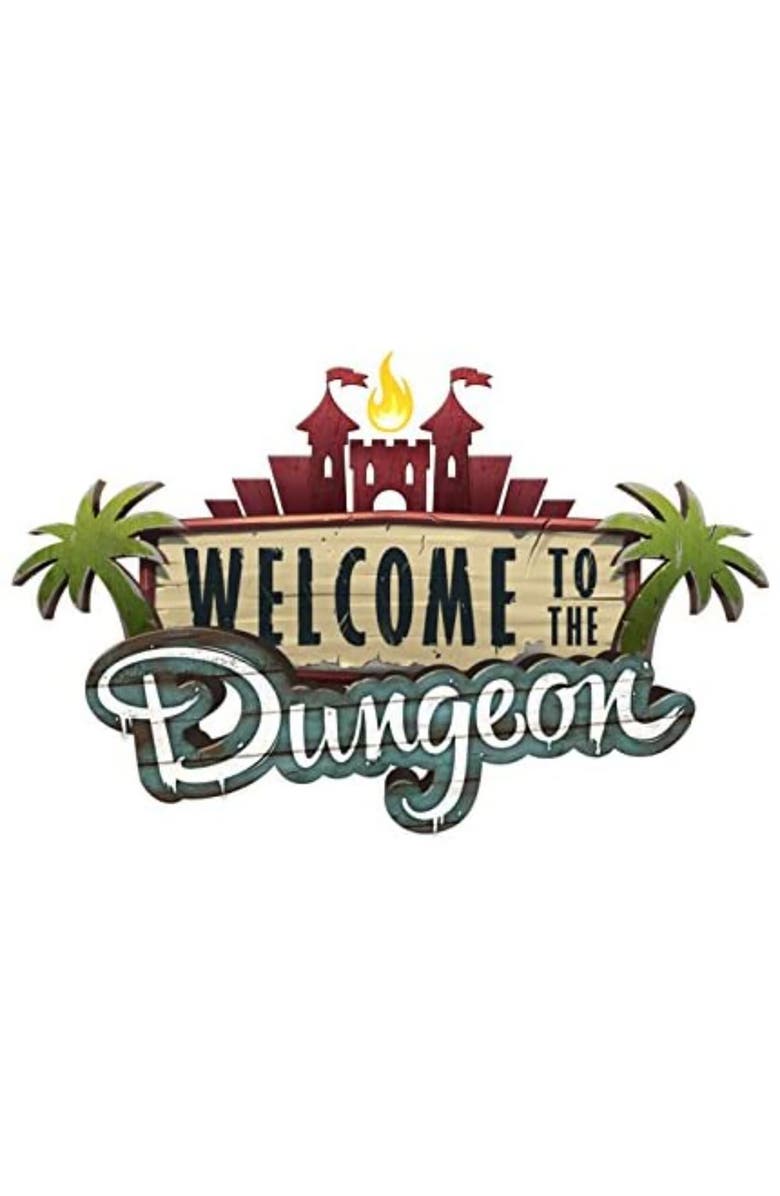 IELLO Welcome To The Dungeon Iello Family Board Game, Ages 10+, 24 Players, 30 Min, Alternate, color, Multicolored