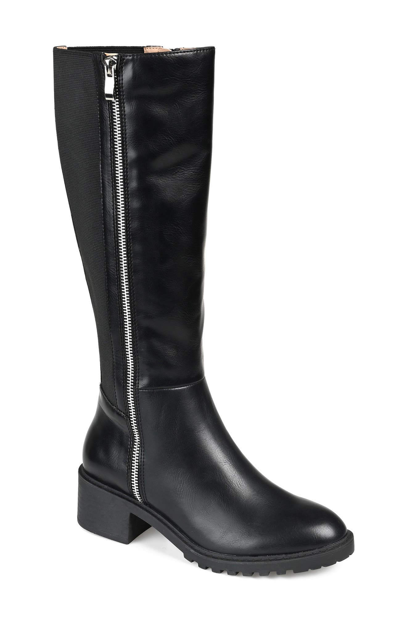 Journee Collection Morgaan Tall Boot, Main, color, 