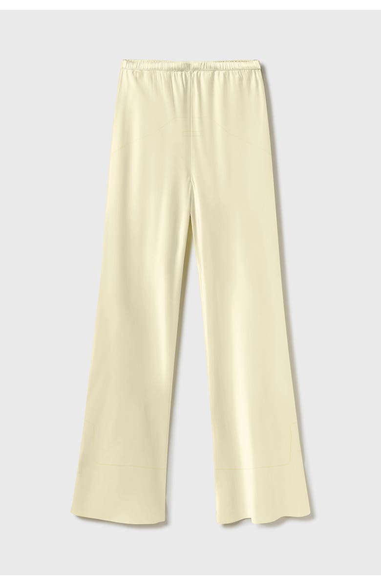 SILK LAUNDRY BIAS CUT PANTS VANILLA FLOWER, Alternate, color, Vanilla Flower