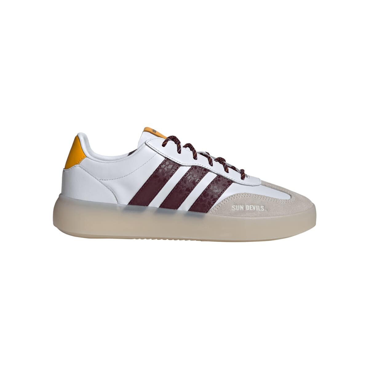 adidas Unisex adidas White Arizona State Sun Devils Barreda Decode Shoes, Alternate, color, White