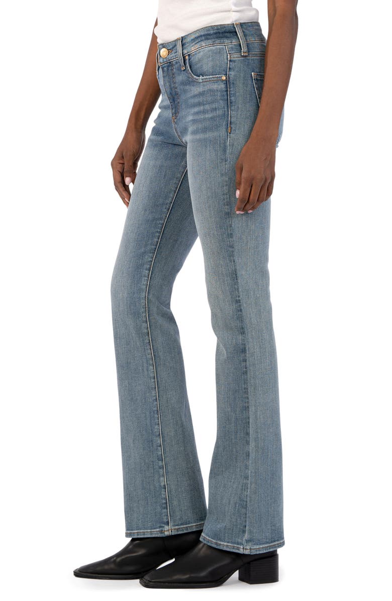 KUT from the Kloth Natalie Fab Ab High Waist Bootcut Jeans, Alternate, color, 