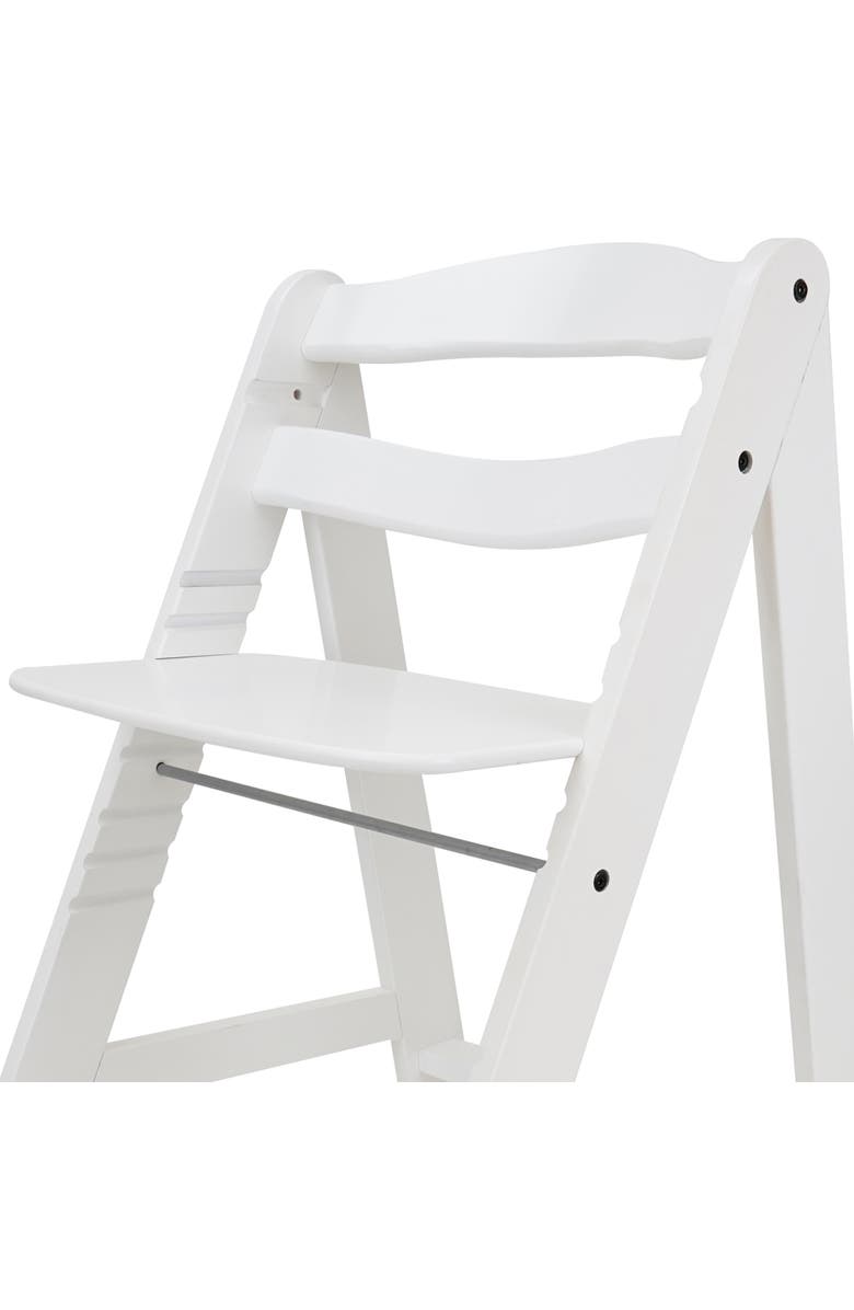 509 Crew 509 Sky Wooden Chair W/ Adjustable Seat & Footrest, White, Alternate, color, 