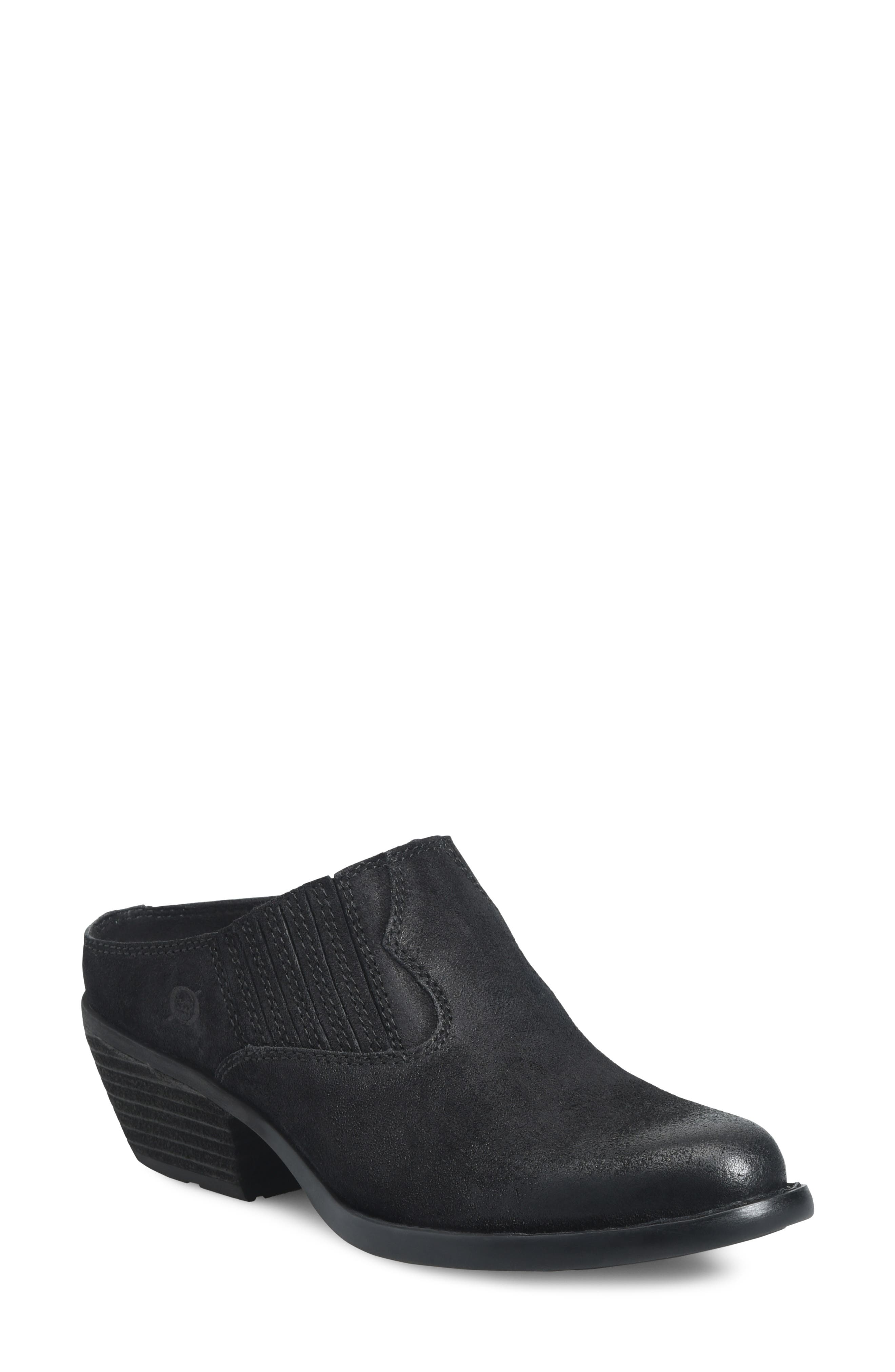 BLACK DISTRESSED