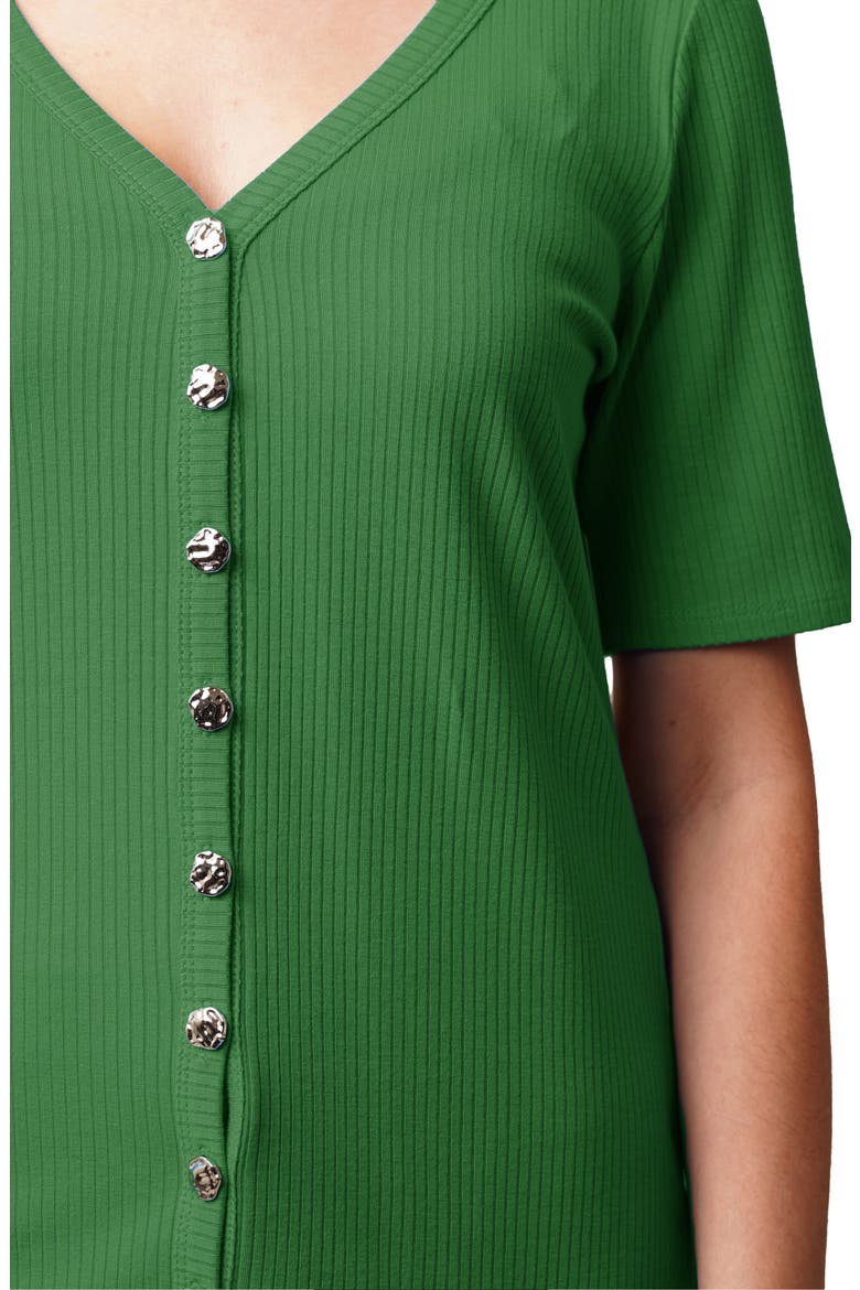 V-Neck Elbow Length Sleeve Cardigan, Alternate, color, ONLINE LIM