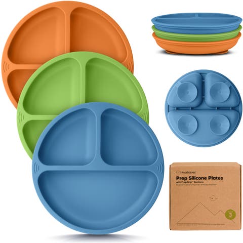 3-Pack Prep Silicone Suction Plates