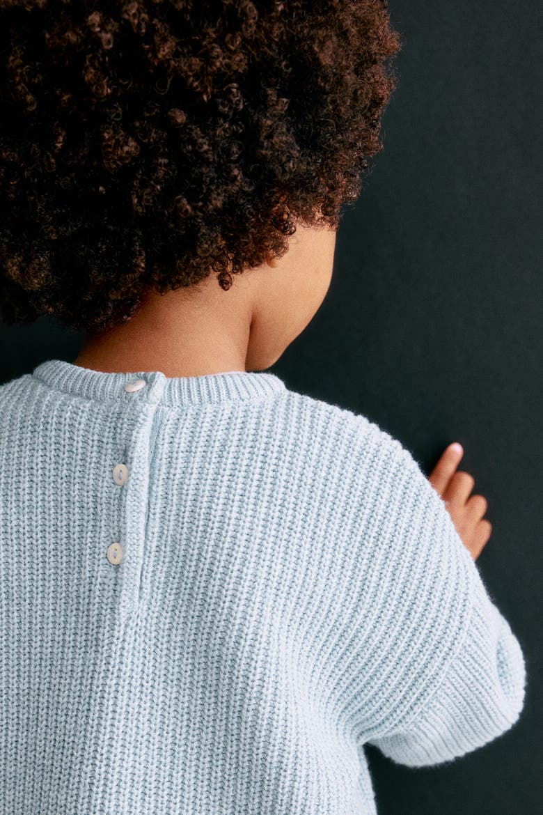2-piece Cotton Knit Set, Alternate, color, Turquoise