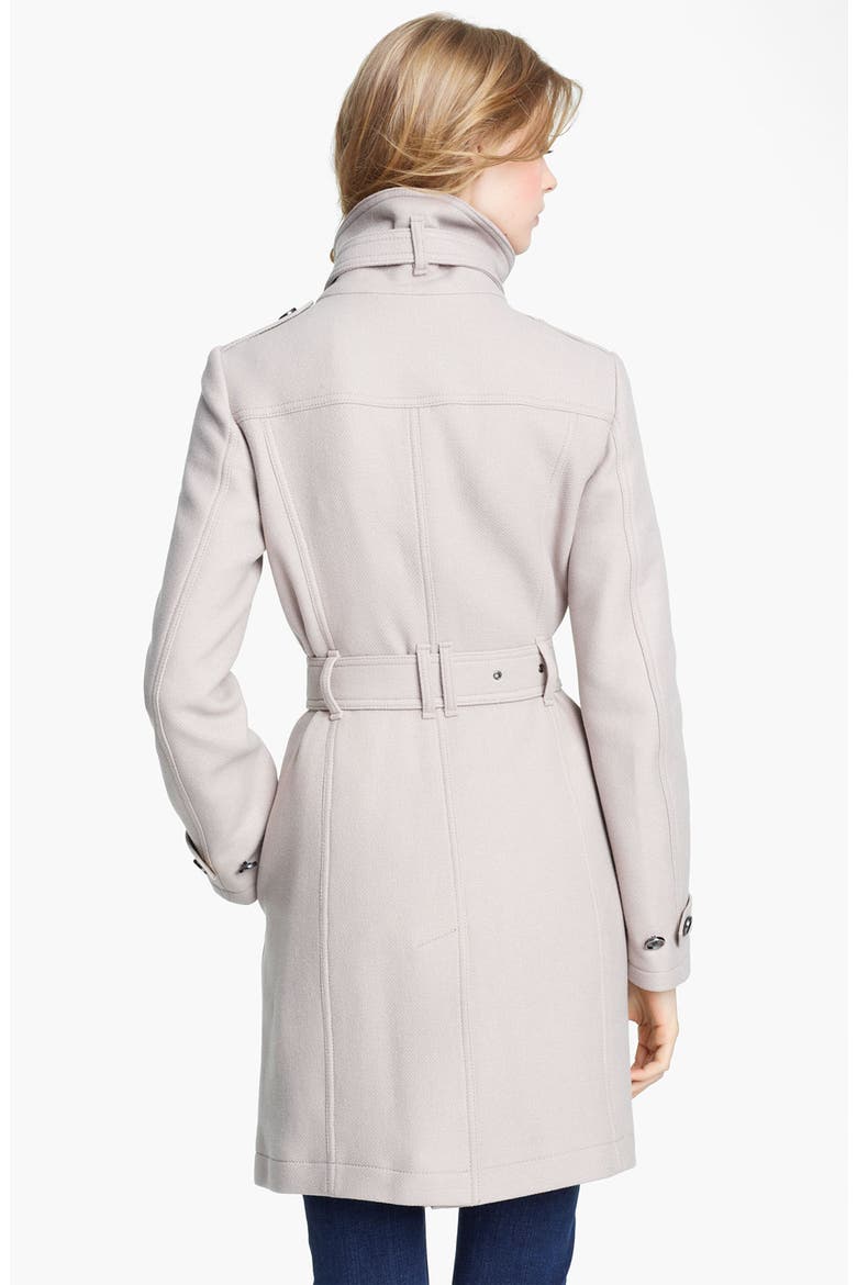 'Rushworth' Belted Wool Blend Coat, Alternate, color, TRENCH