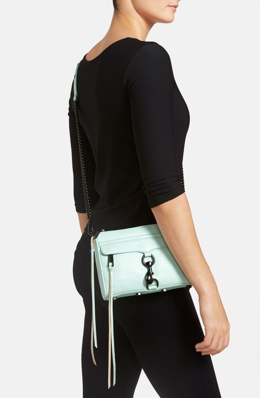 Rebecca Minkoff 'Mini MAC' Convertible Crossbody Bag, Alternate, color, 