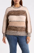 CITY BLUES Mixed Stripe Sweater