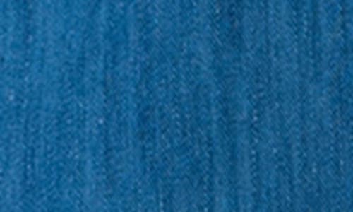 Akris Punto Washed Cotton Denim Single Breasted Vest In Sky
