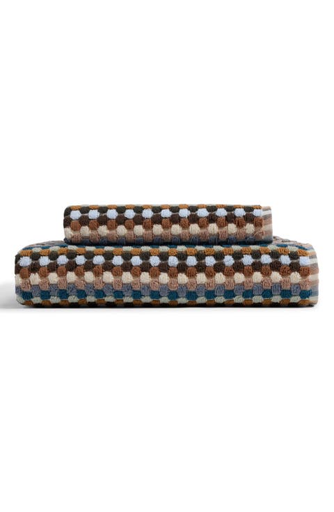 Organic Cotton Mosaic Towel