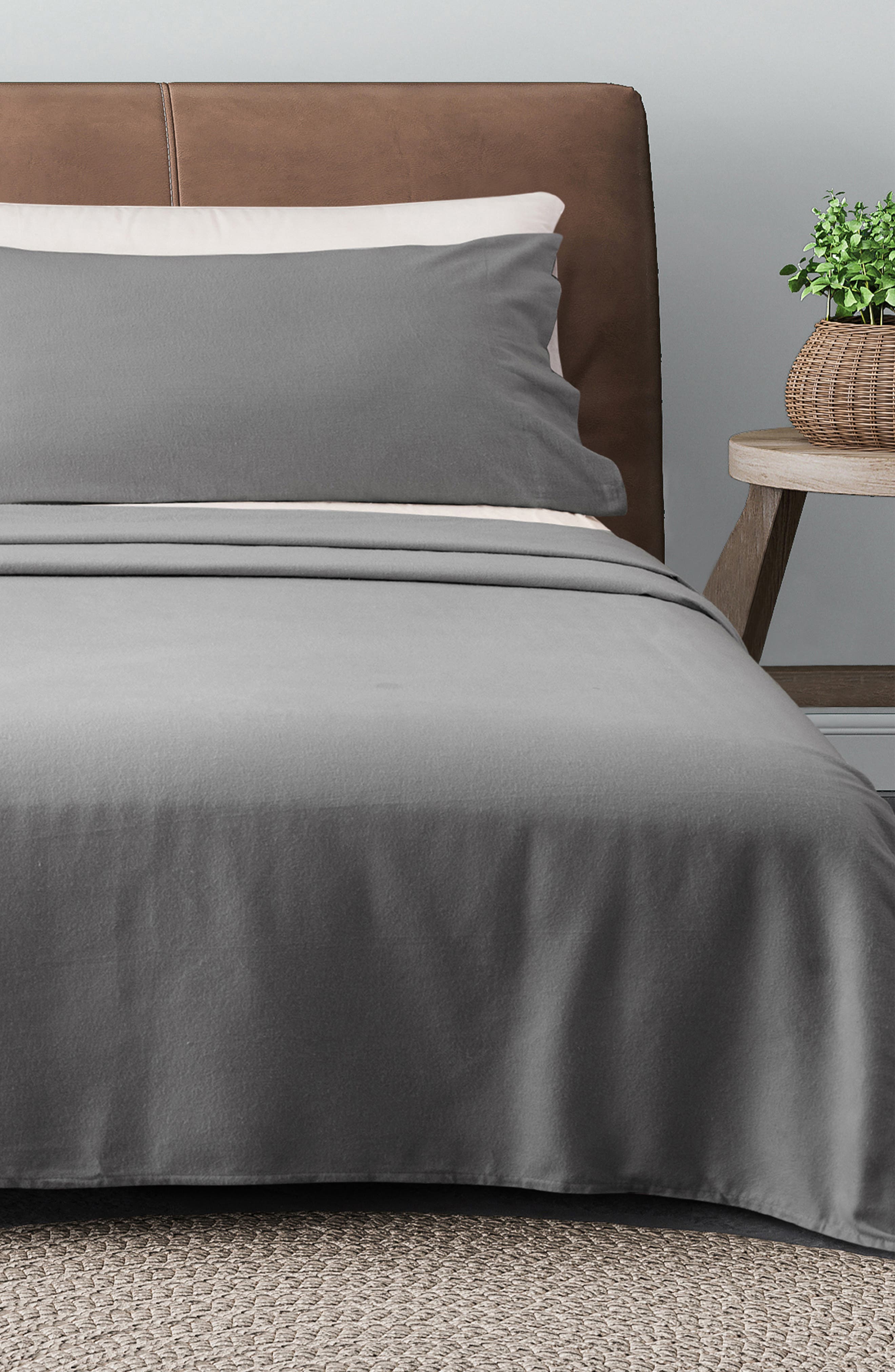 Turkish Cotton Solid Flannel Sheet Set
