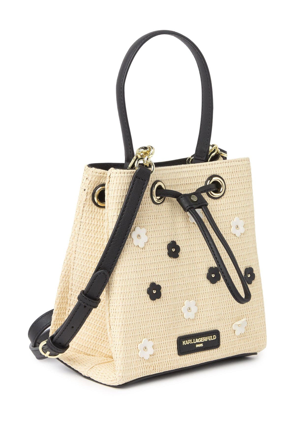 KARL LAGERFELD PARIS Tess Bucket Bag, Alternate, color, 