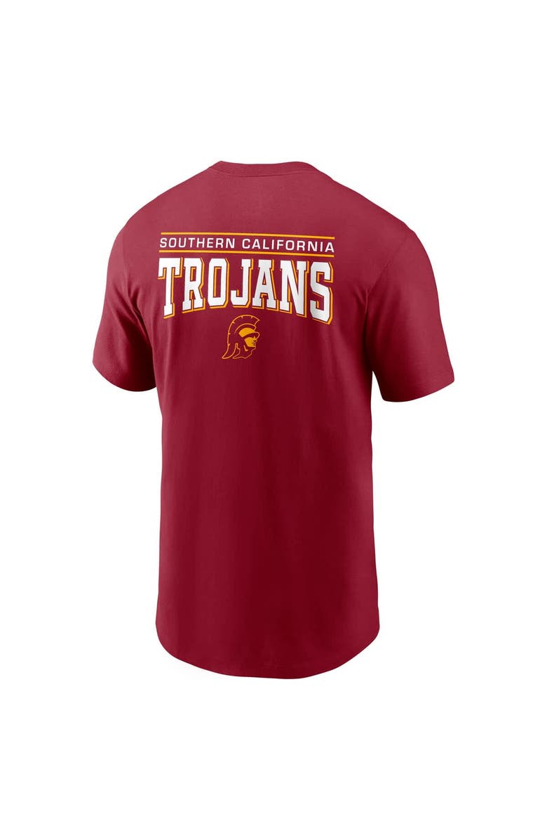 Nike Men's Nike Cardinal USC Trojans 2-Hit T-Shirt, Alternate, color, 