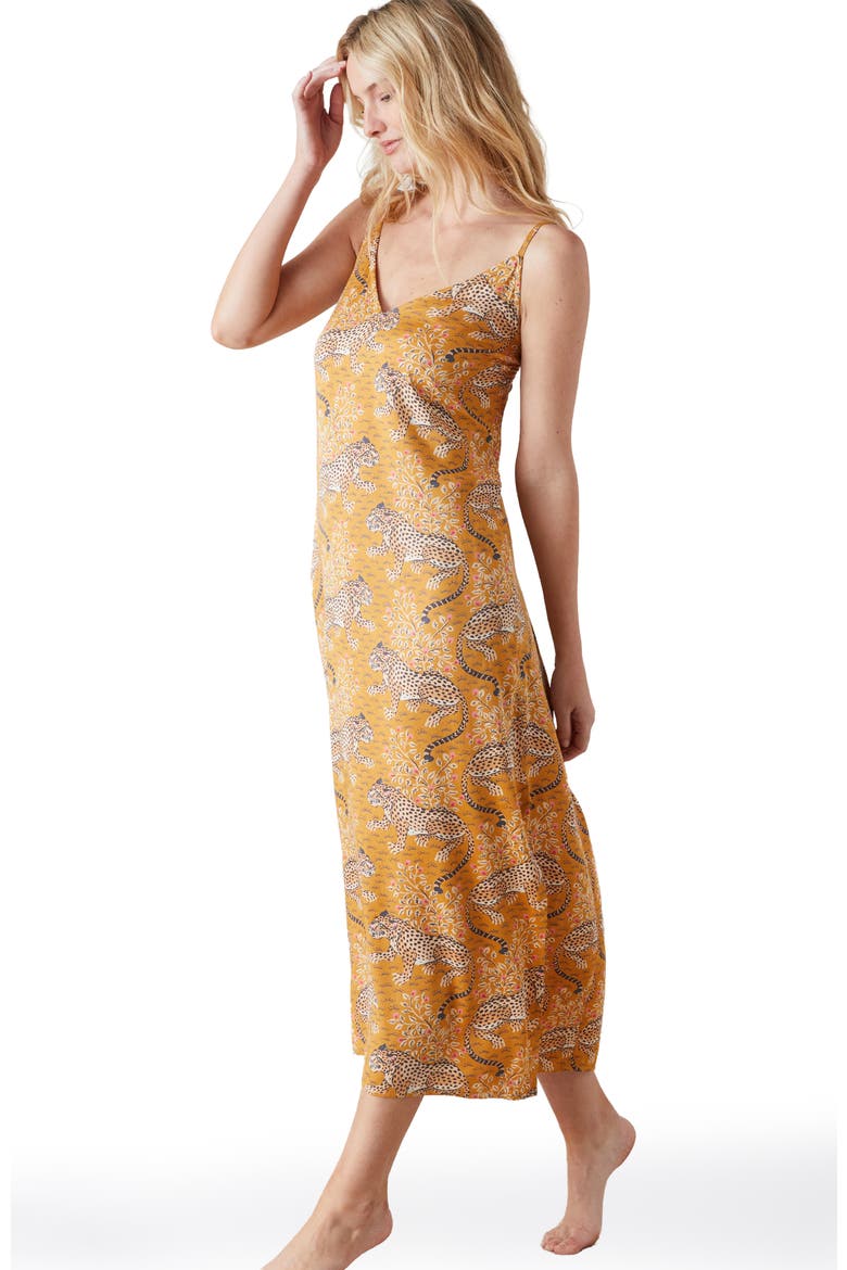 Chic to Sleep Nightie, Alternate, color, Tobacco