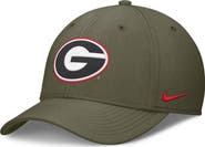 Nike Men's Nike Olive Georgia Bulldogs Primetime SwooshFlex Dri-FIT Hat