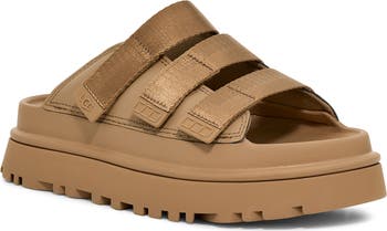 Goldenglow Platform Slide Sandal