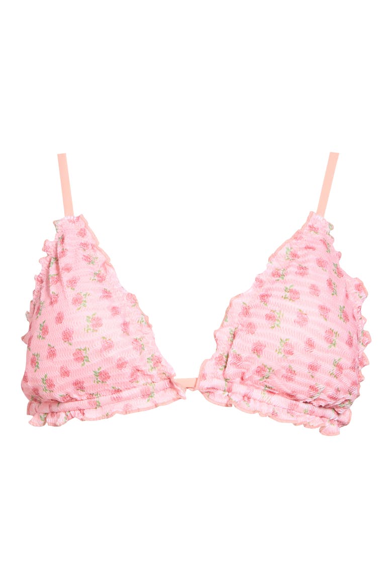 Cassie Triangle Bikini Top, Alternate, color, SUGAR PLUM