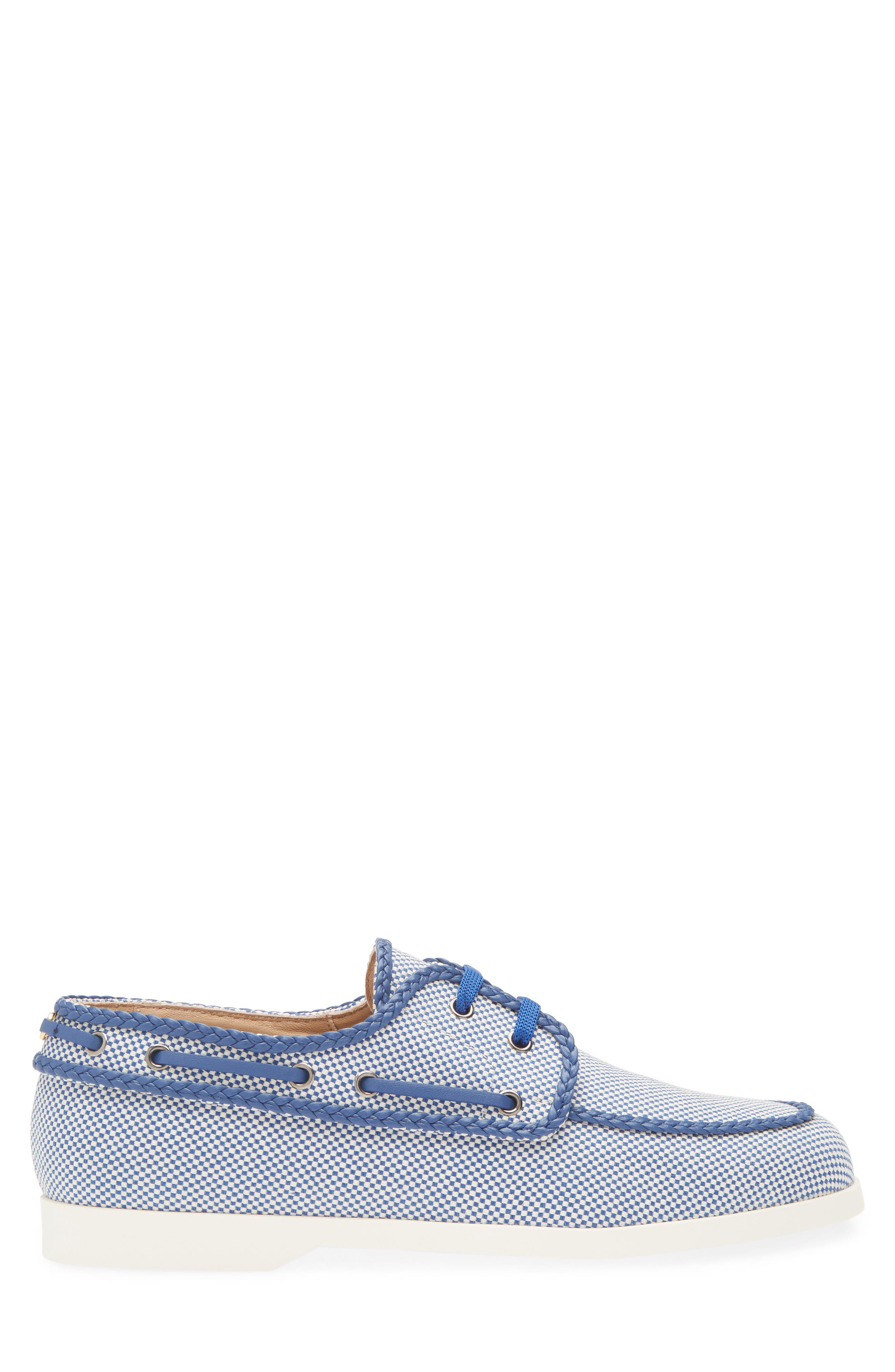 Valentino Garavani Palm Avenue Boat Shoe, Alternate, color, Multicolor/ Baltique