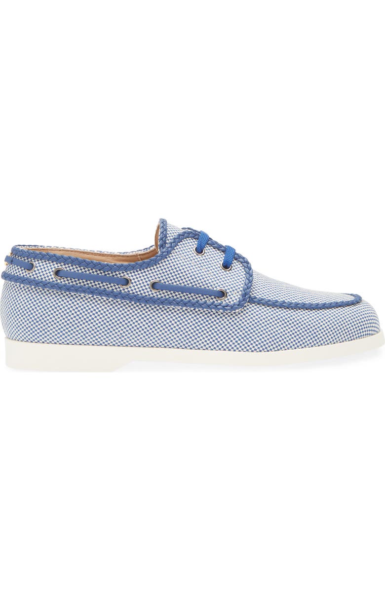 Valentino Garavani Palm Avenue Boat Shoe, Alternate, color, Multicolor/ Baltique