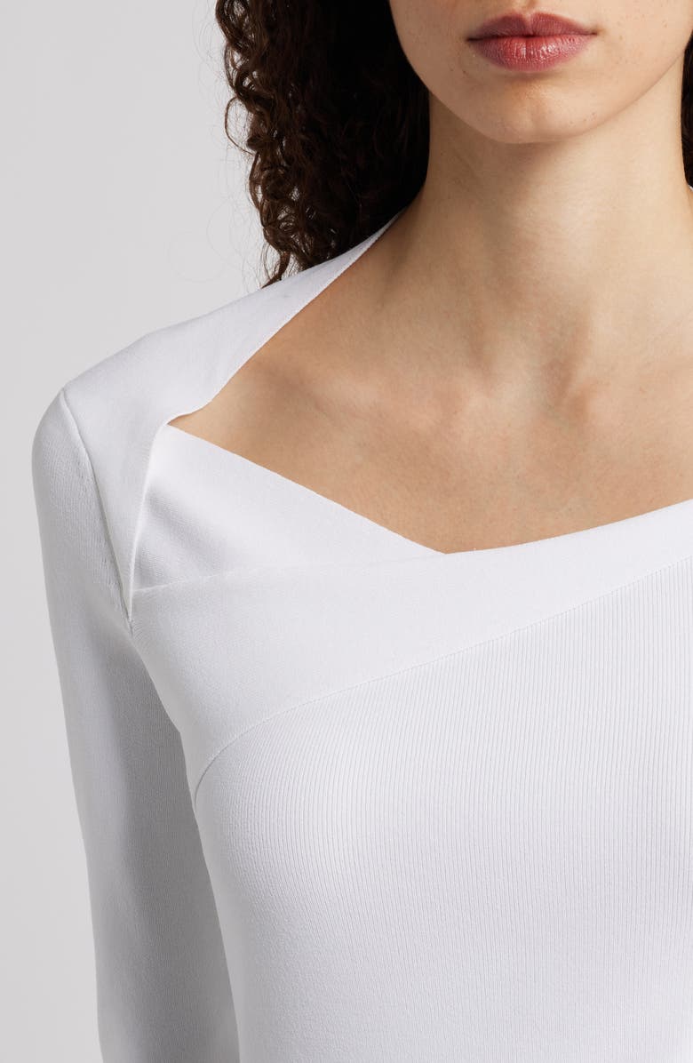 Elie Tahari Sunny Queen Anne Neck Top, Alternate, color, 