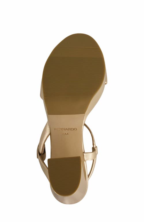 Bernardo Footwear Ventura Platform Sandal In Pink