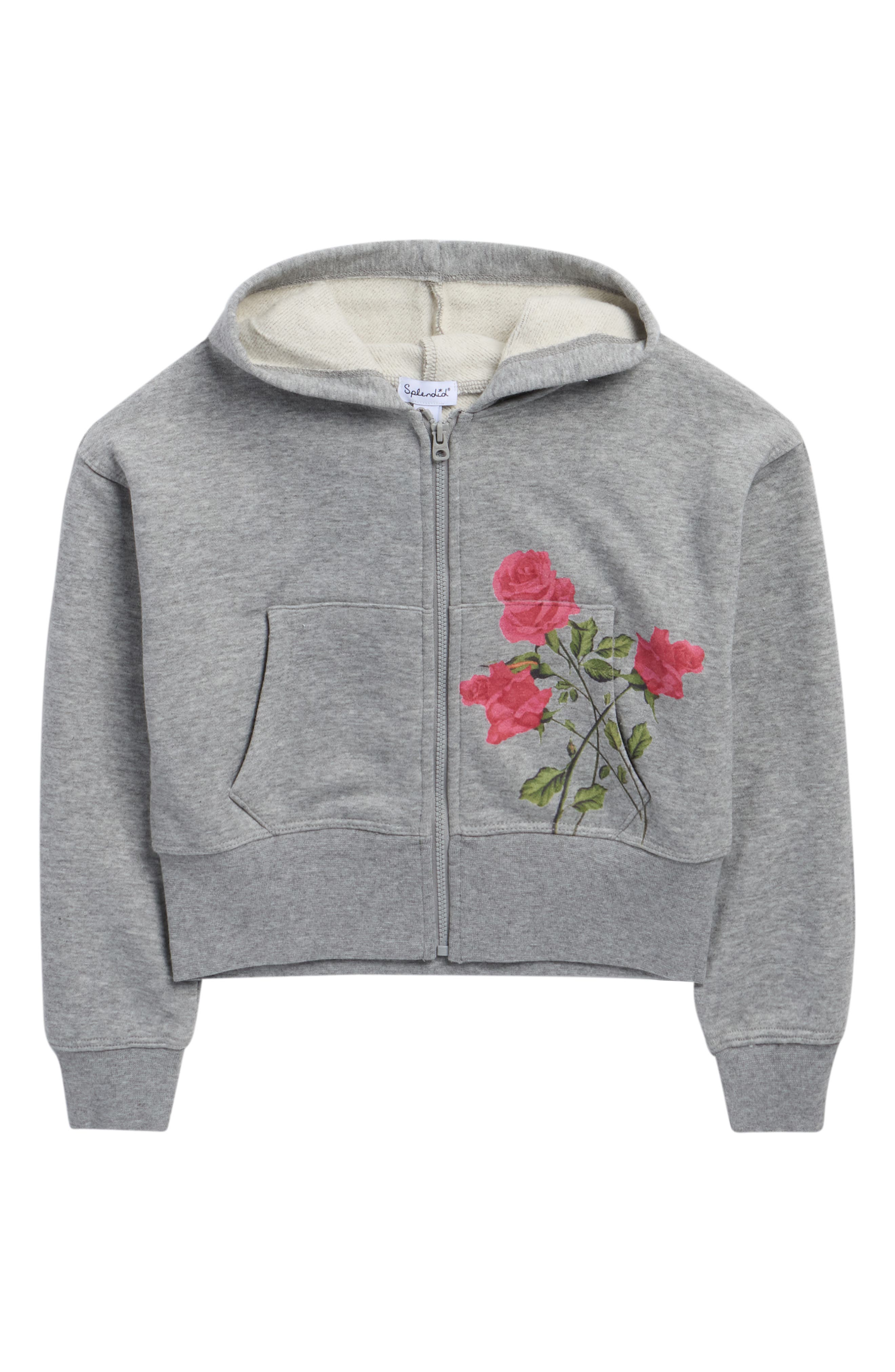 Splendid Kids' Camellia Rose Zip Hoodie