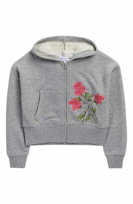 Splendid Kids' Camellia Rose Zip Hoodie