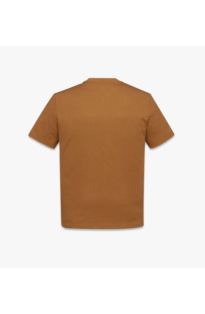 MCM Essential Logo Pocket T-Shirt in Organic Cotton, Alternate, color,
