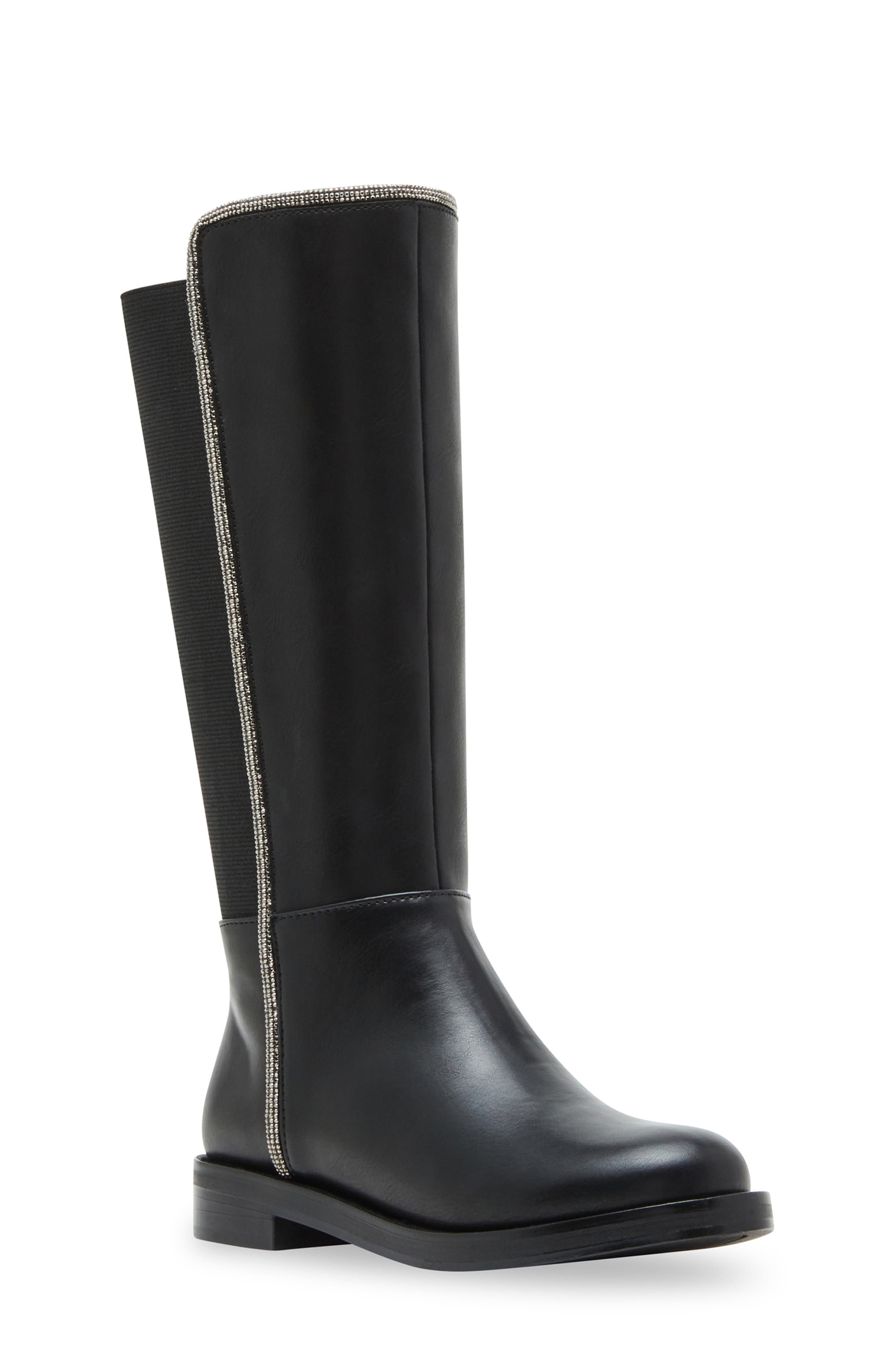 Steve Madden Jalix Knee High Boot, Main, color, Black