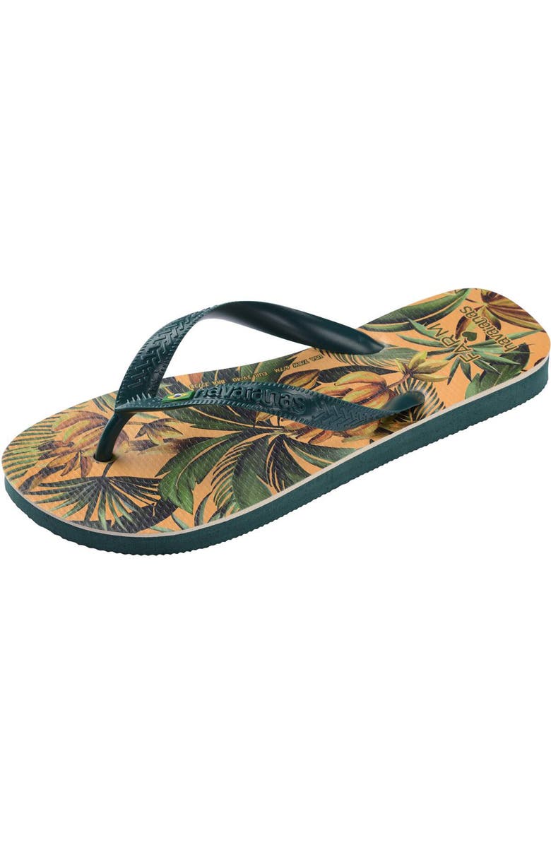 Havaianas x FARM Rio Bananart Flip Flop, Alternate, color,