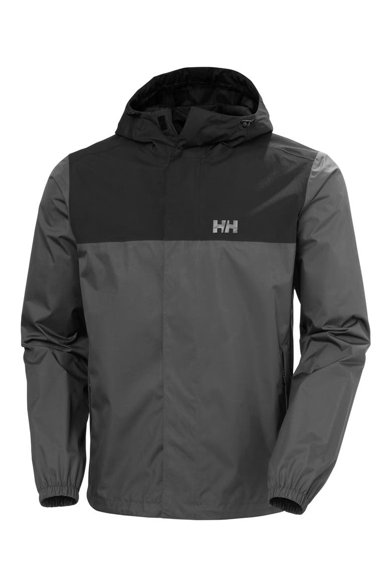 Vancouver Rain Jacket, Alternate, color, EBONY