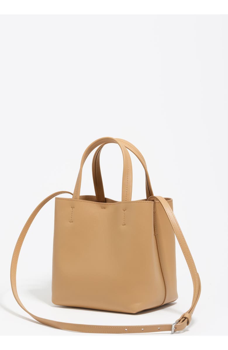 Bimba y Lola Small Leather Chihuahua Bag, Alternate, color, Desert