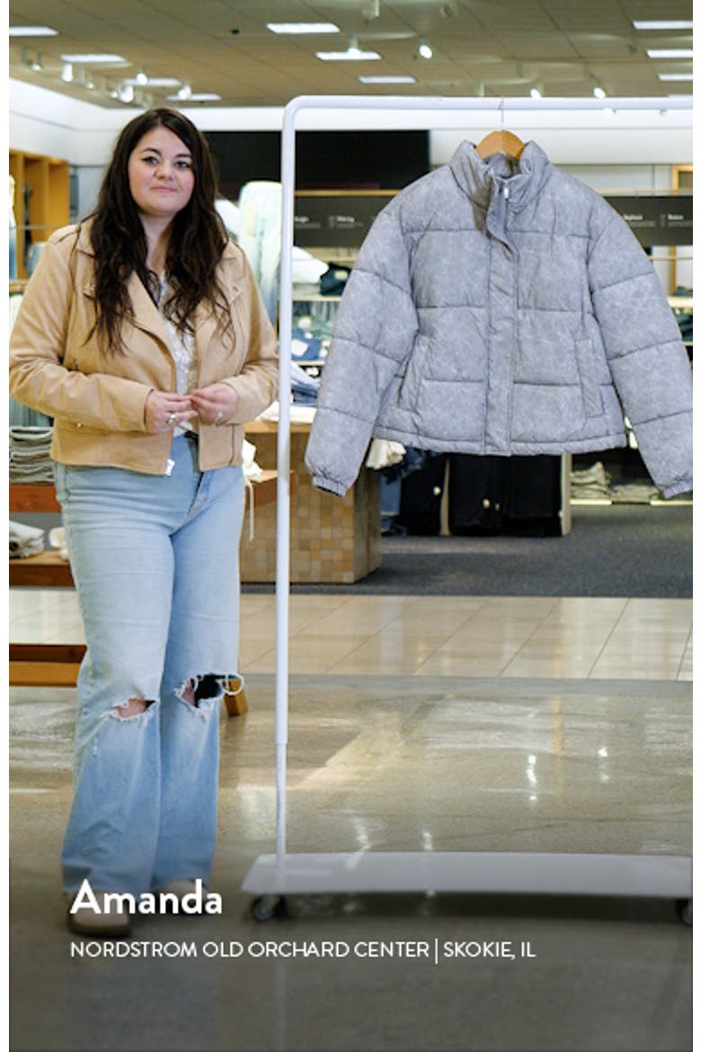 Daxy Washed Puffer Jacket video