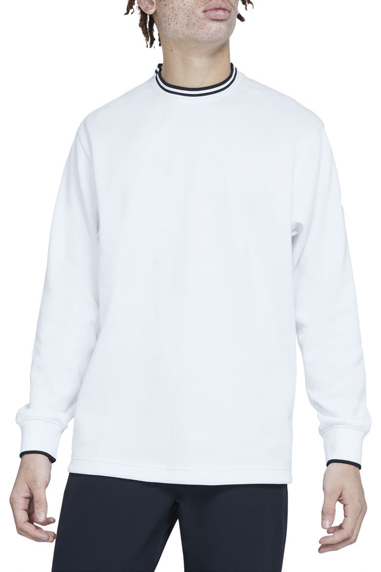 Nike Dri-FIT Long Sleeve T-Shirt, Main, color, SUMMIT WHITE/ BLACK
