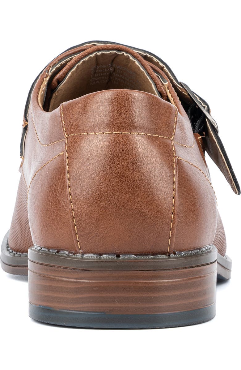 XRAY Amadeo Monk Strap Faux Leather Loafer, Alternate, color, Tan