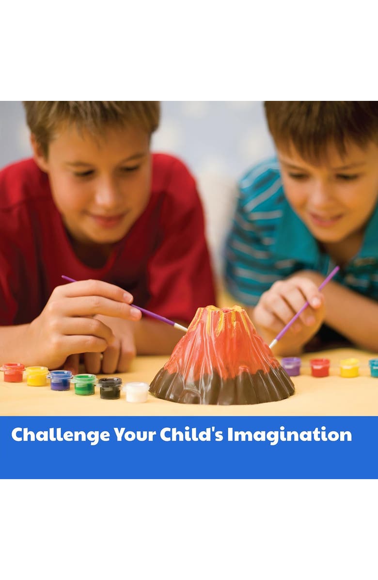 4M KidzLabs Volcano Making Kit, DIY Science Simulated Eruption Kit, Kids 8+, Alternate, color, Multicolored