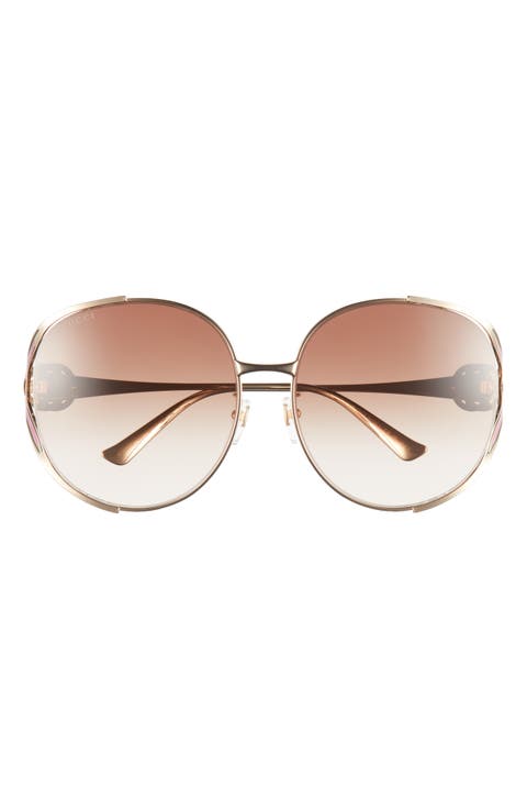 サングラス Gucci Round sunglasses Amazon.com: Gucci Women's GG Acetate Round Sunglasses, Black