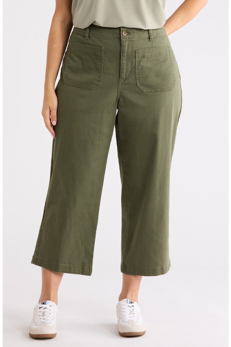 Supernova Crop Pants, Main, color, FATIGUE GREEN