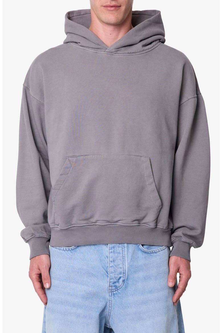 Heavyweight Pullover Cotton Hoodie, Main, color, WASHED MAUVE