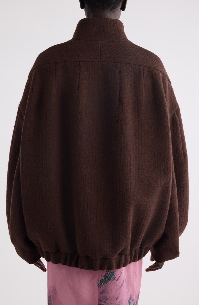 Dries Van Noten Voles Oversize Wool Jacket, Alternate, color, 